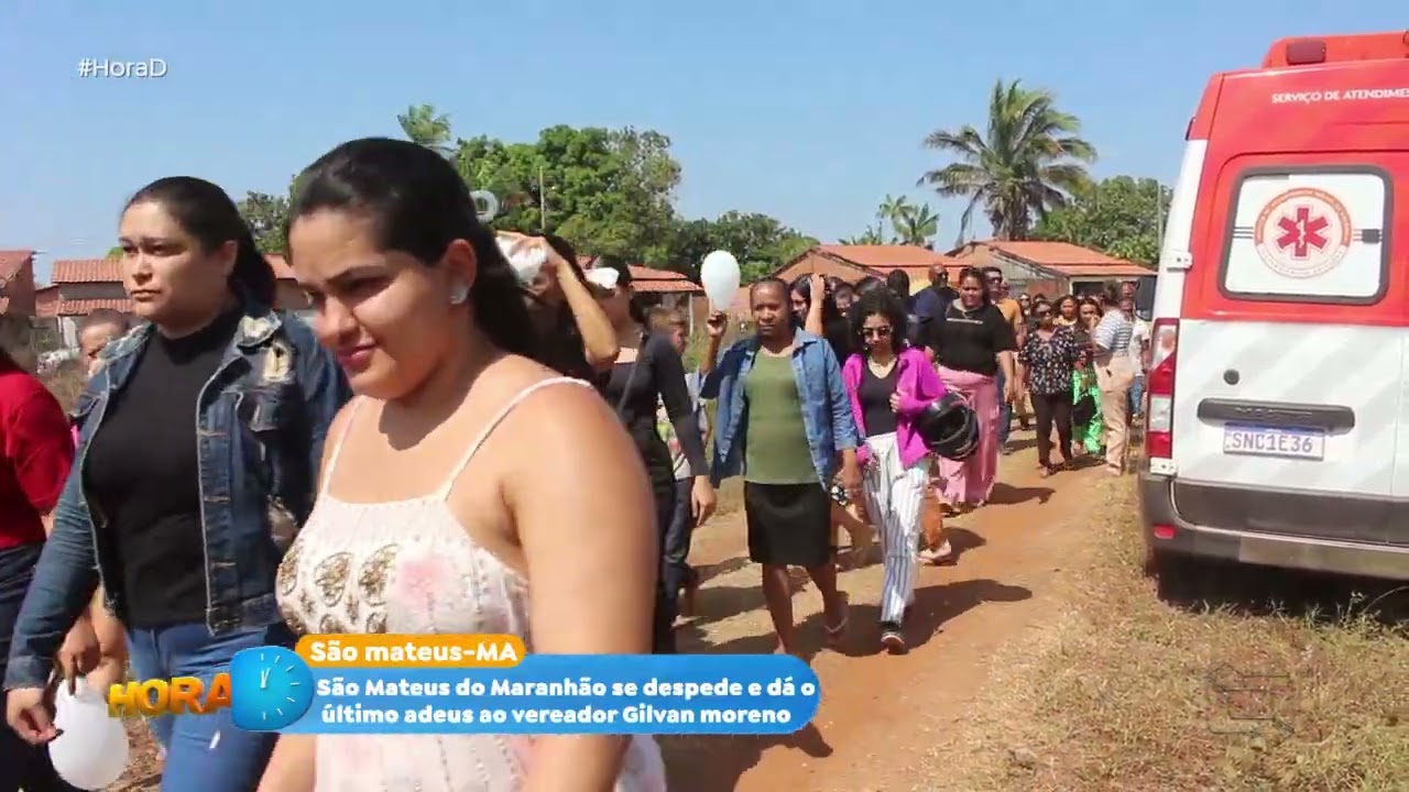 São Mateus do Maranhão se despede e dá o último adeus ao vereador Gilvan moreno