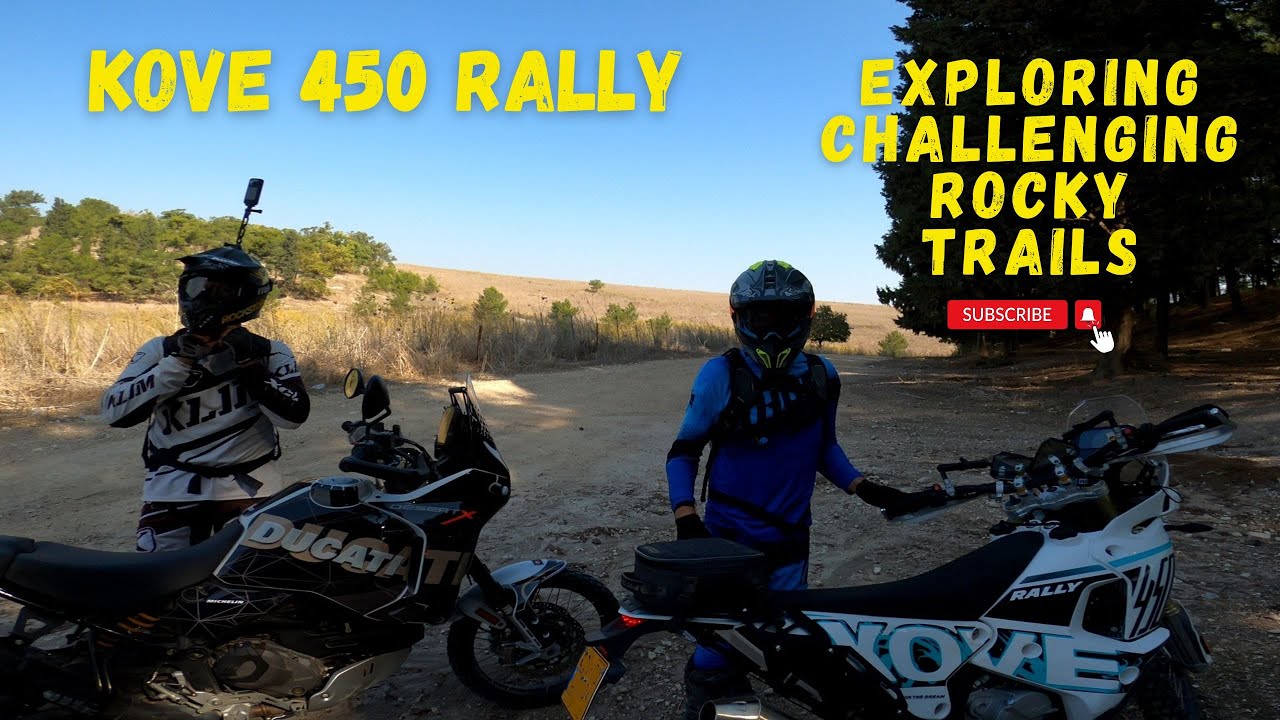 Exploring Challenging Rocky Trails (Kove 450 Rally, Tenere 700 and Ducati Desert X)