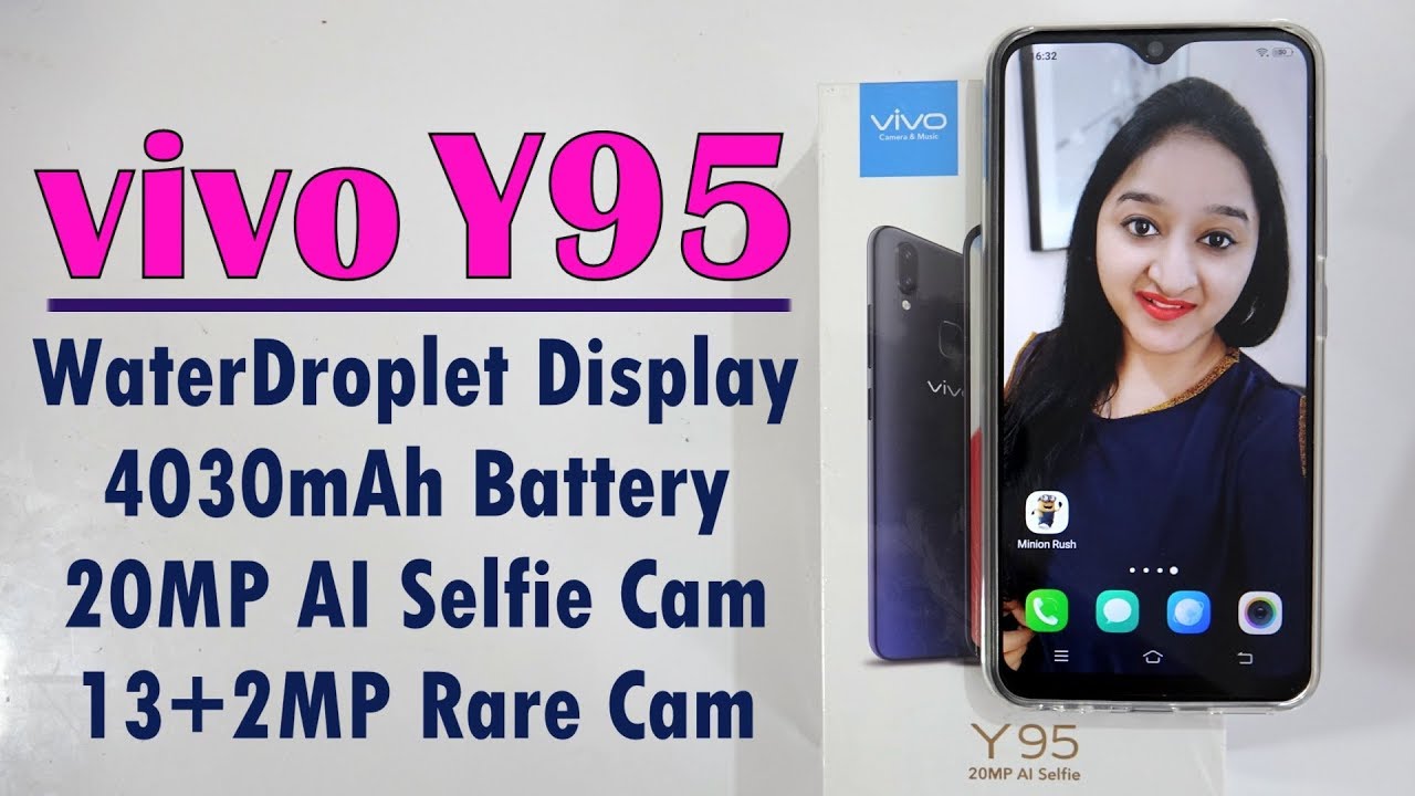 Vivo Y95 - Unboxing & Overview in HINDI(INDIAN RETAIL UNIT)