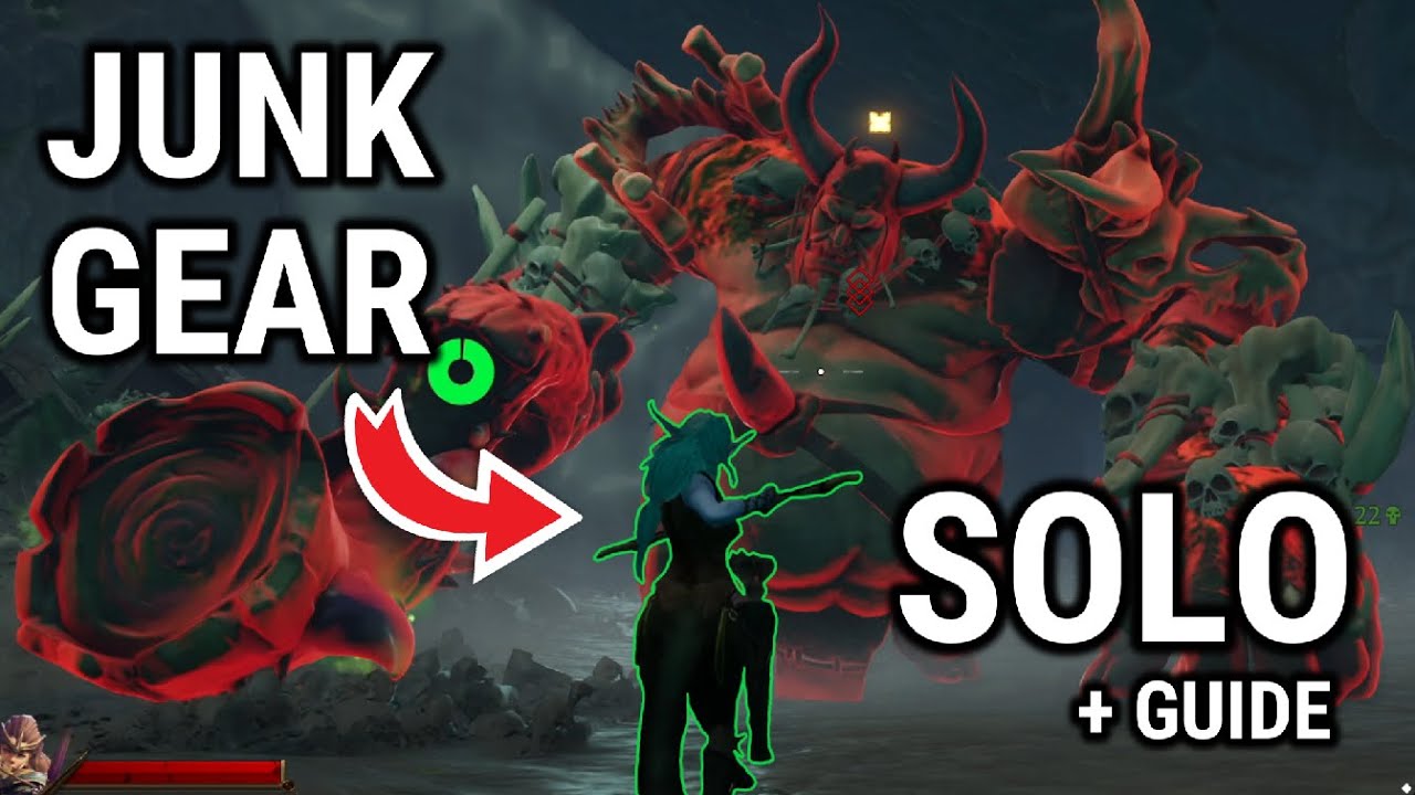 How to ACTUALLY Beat MORG'THOG SOLO in JUNK - Legacy Steel and Sorcery