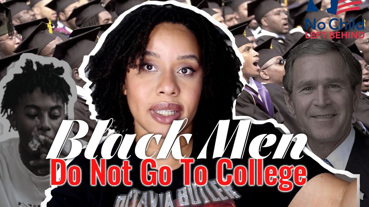 Why Black Men Don't Go To College?...are they coddled? | @Jouelzy