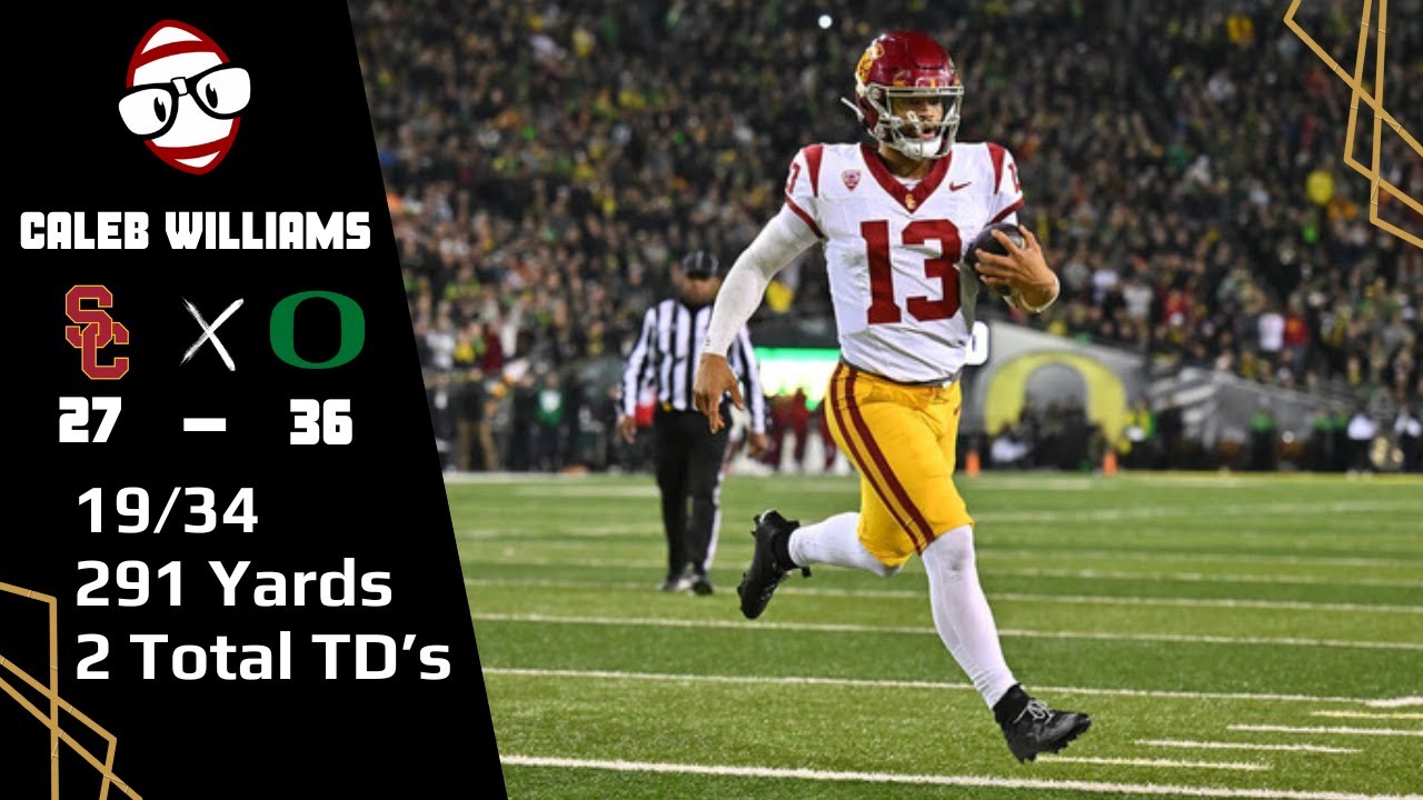Caleb Williams (USC QB) vs Oregon (2023)
