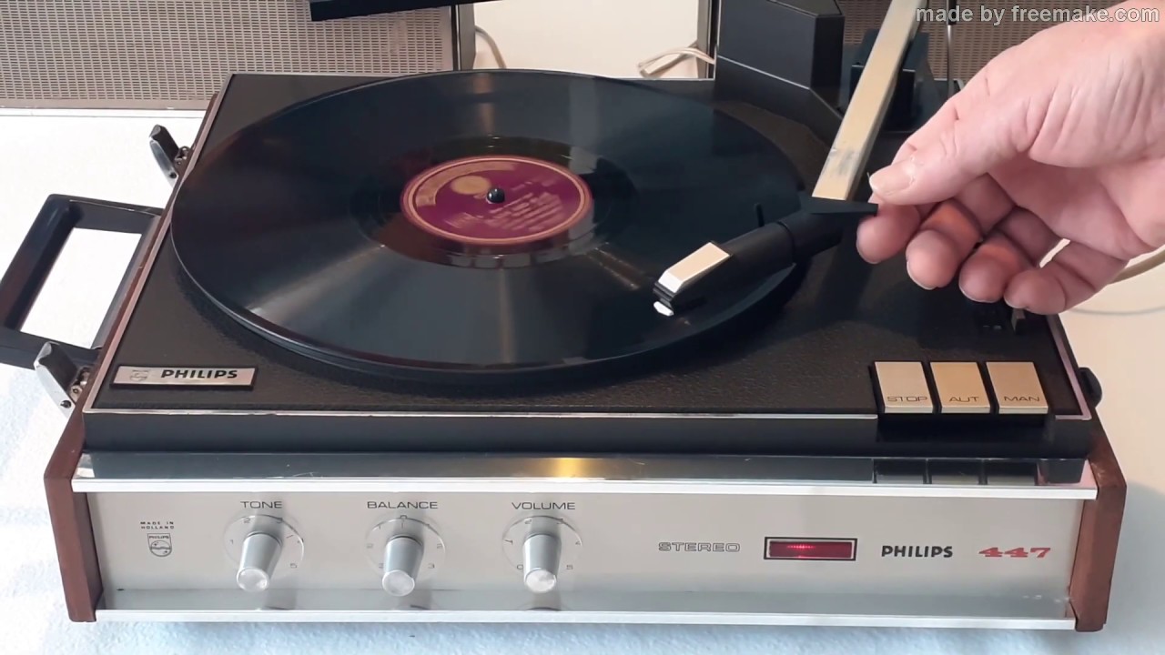 Philips GF 447 (restored) Stereo Valigetta Anni 68/72