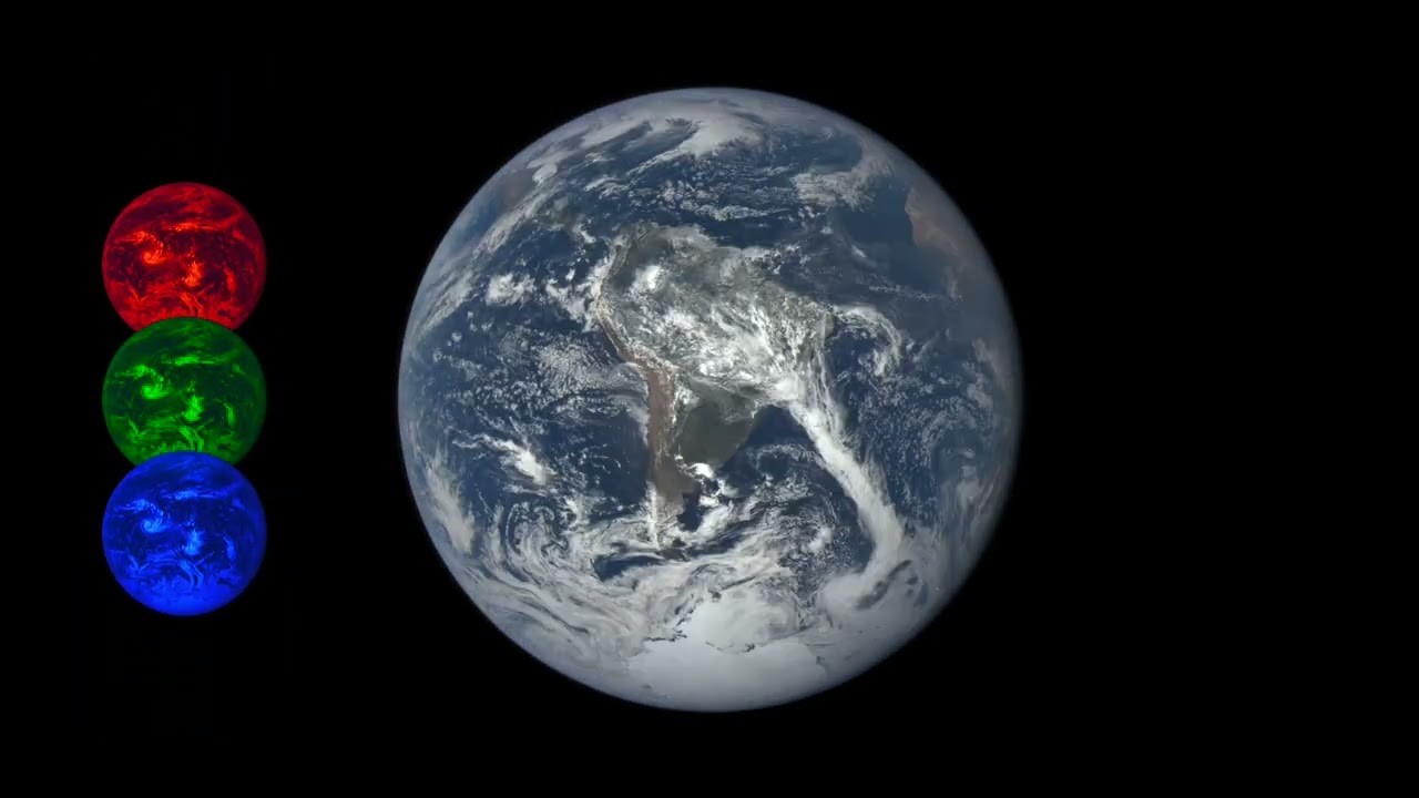 NASA SVS - Earth Timelapse - One Year In The Life of Earth