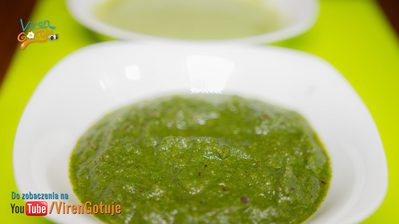Pudina chutney- miętowy sos | Kuzyn Hindus