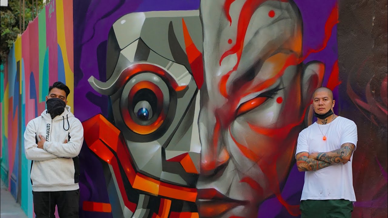 Pintando GRAFFITI con PESIMO en PERÚ | TNT