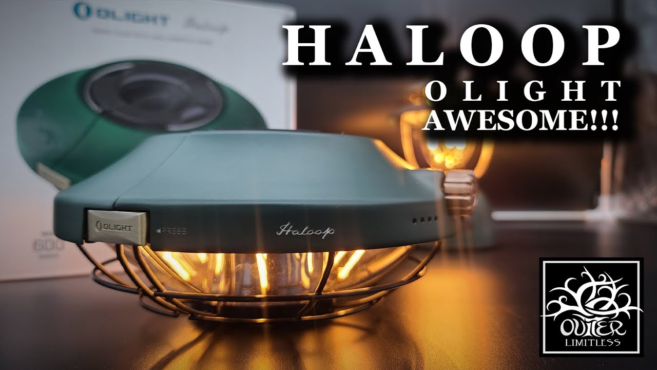 Olight Haloop: AWESOME Multi-Role/Multi-Purpose, UNIQUE, Innovative...I LOVE THIS!