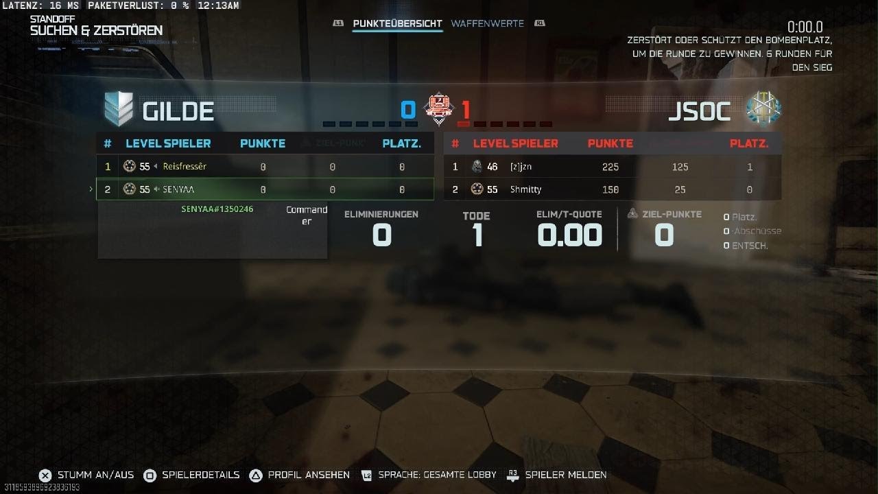 Wagers Standoff