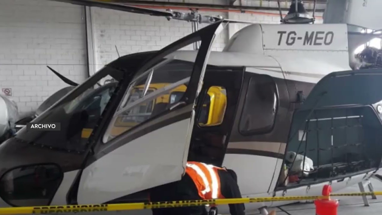 Nadie reclama helicóptero hasta hoy propiedad de Mario Estrada