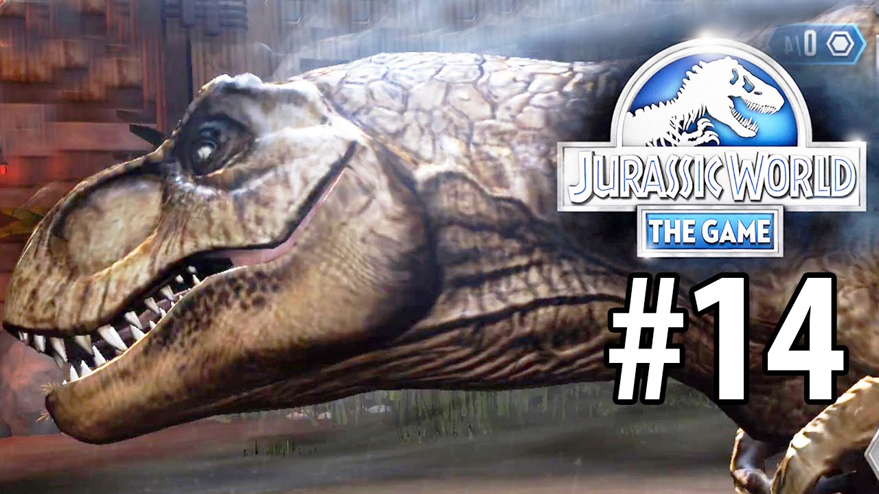 Jurassic World: The Game - T-Rex! Tyrannosaurus Battles! [Episode 14] [iPad/Android]