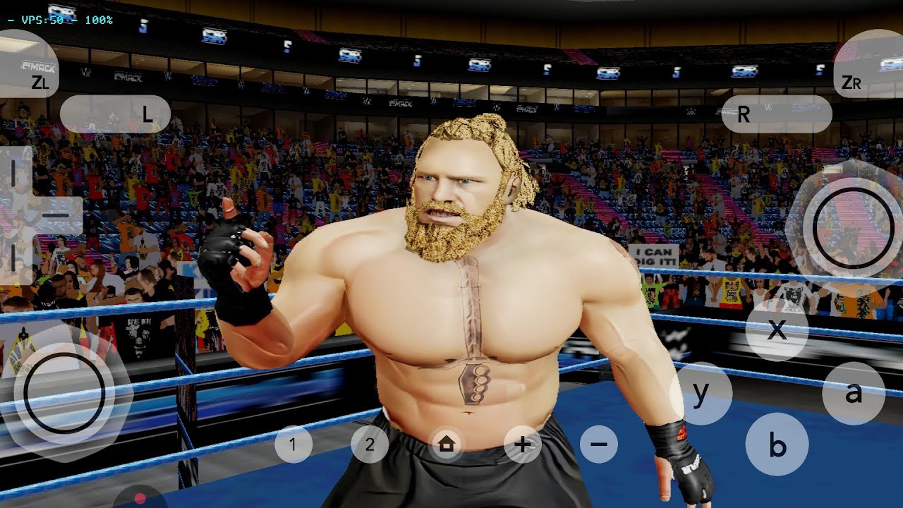WWE 2K26 X 12 WII NEW  BROCK LESNAR   MODEL ADDED   BY MOD WII PLACE 