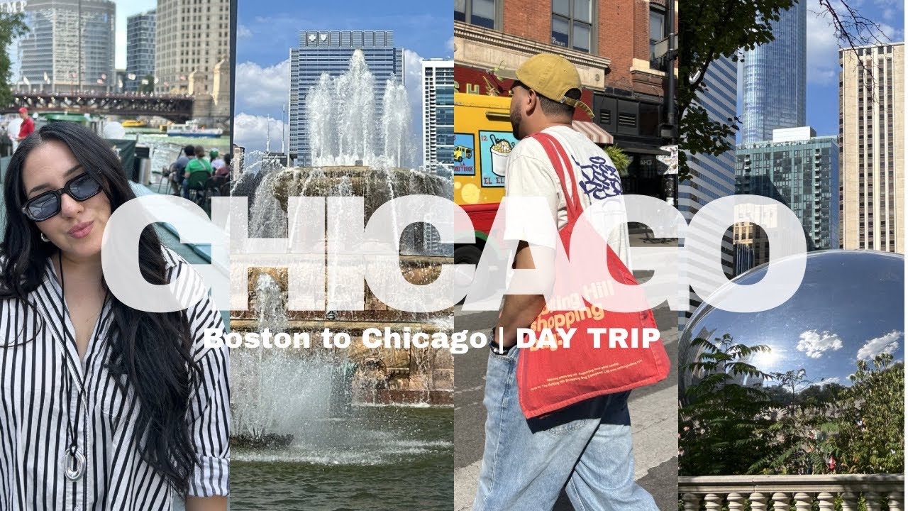 Boston to Chicago Day Trip | I love Chicago...