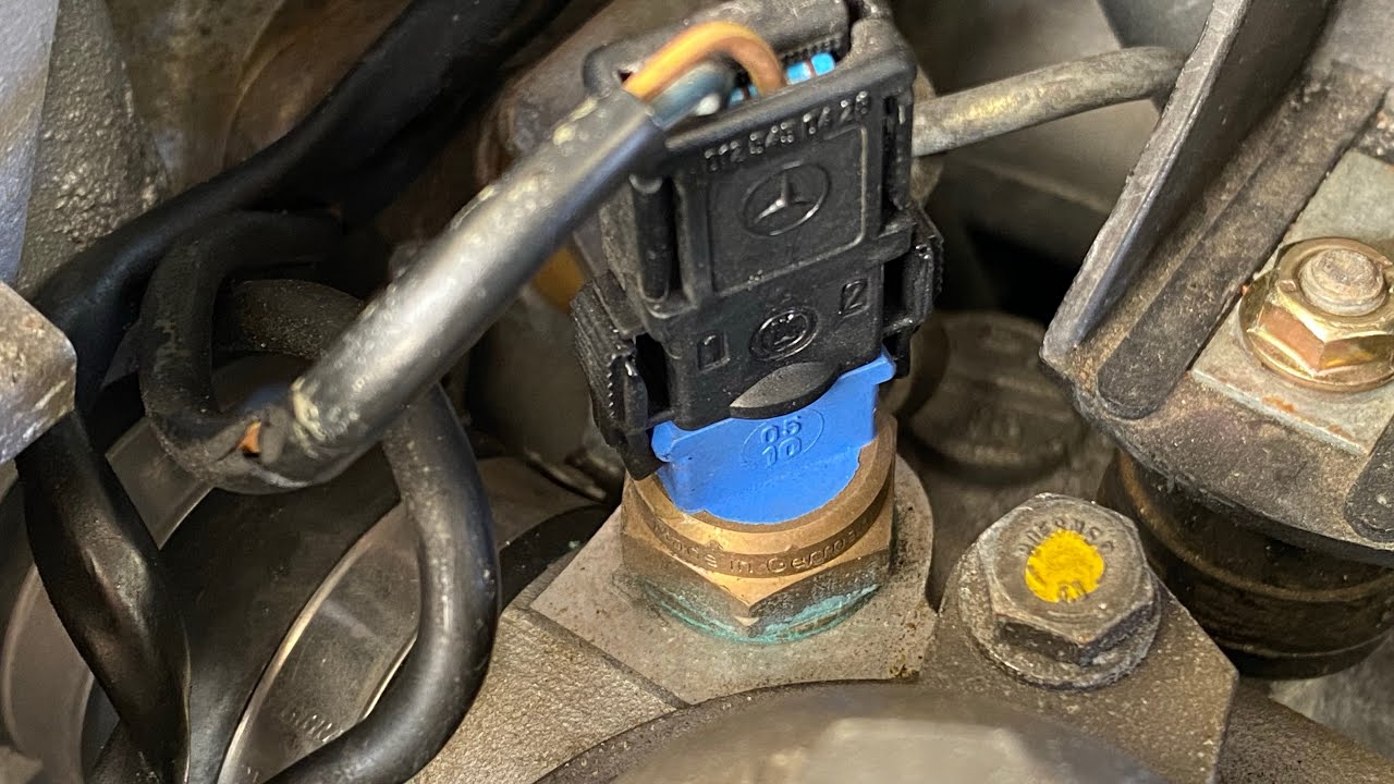 About the W124 (and possibly others) Aux Fan blue temperature sensor modification