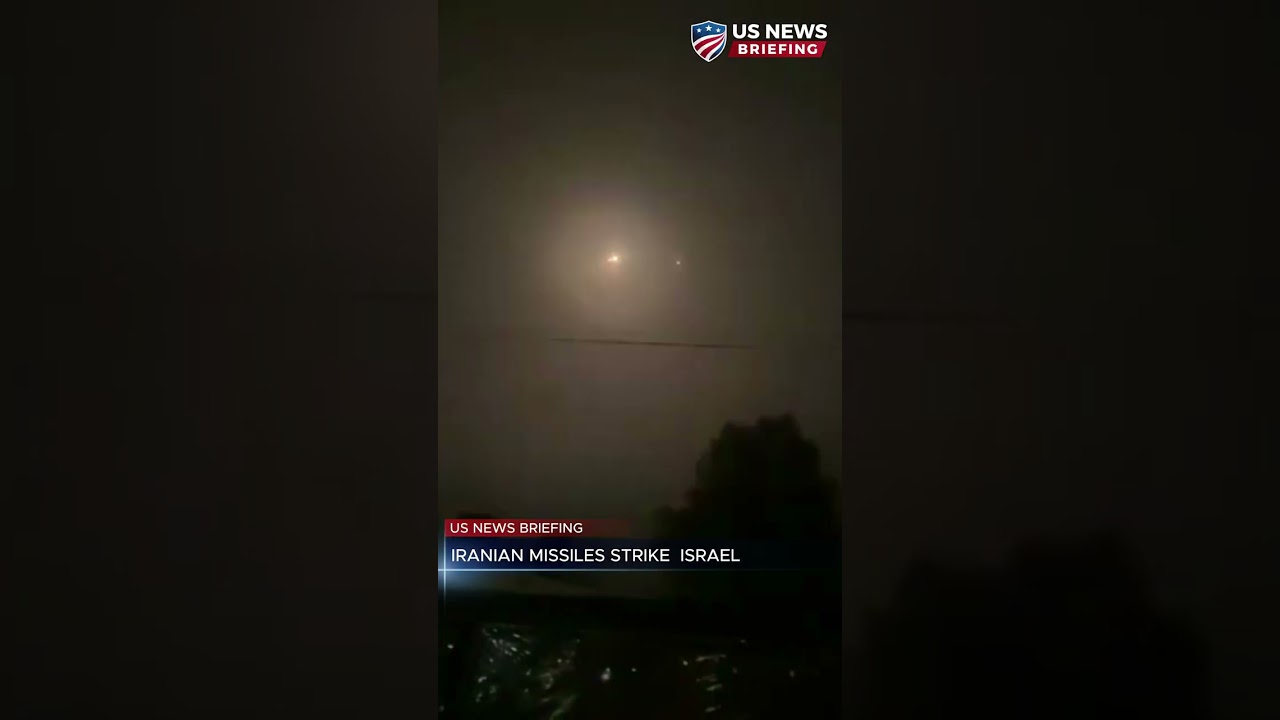 Иранские ракеты нанесли удар по Израилю