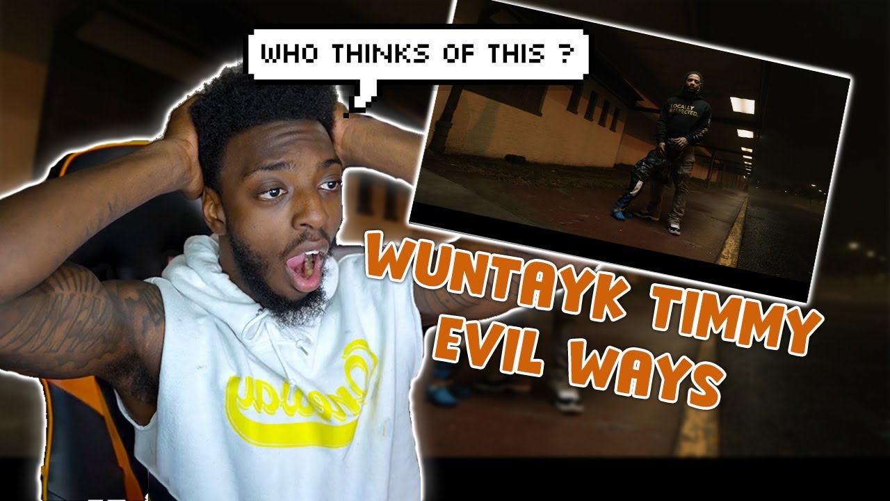LYRICAL GENIUS WTF ! TriggaTrae Reacts To WunTayk Timmy - Evil Ways Freestyle
