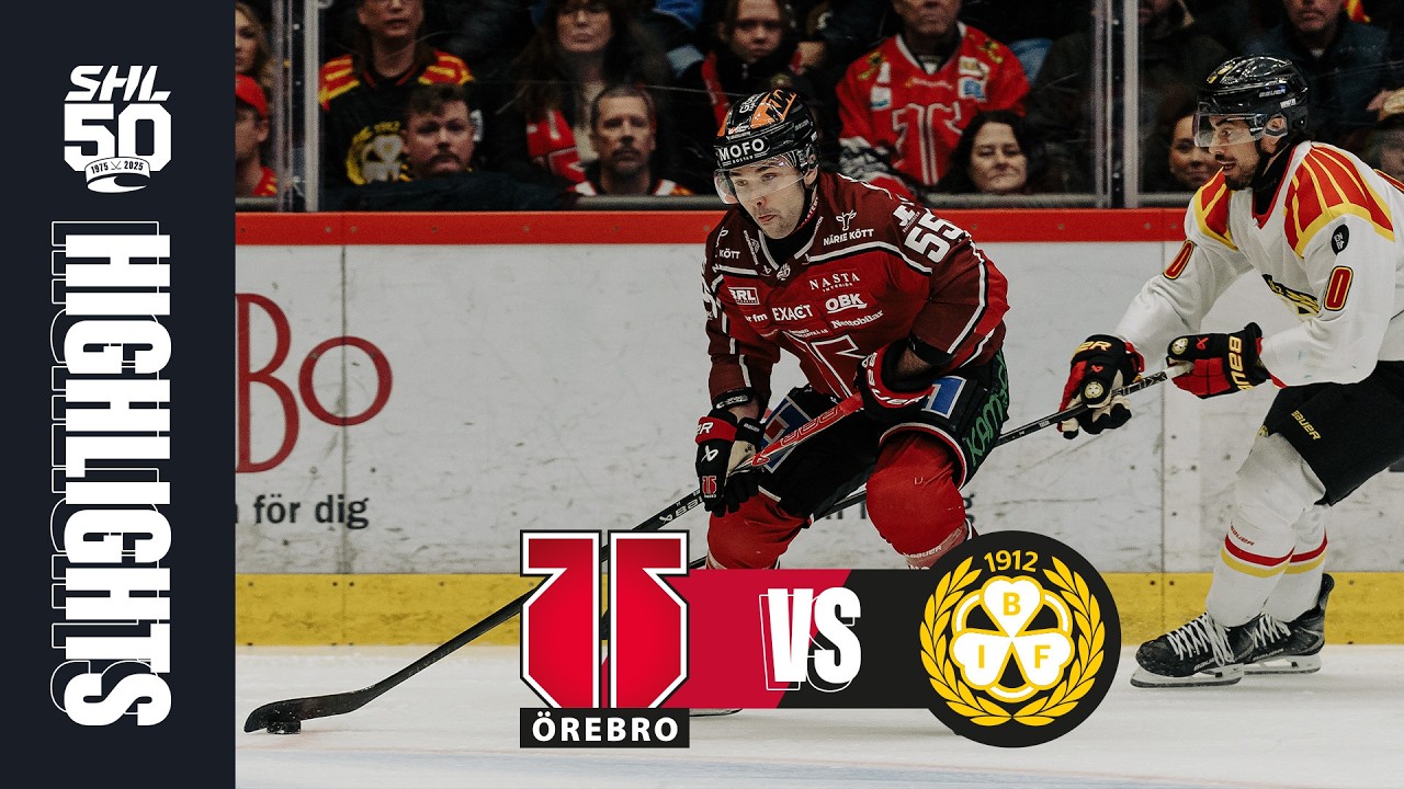 Örebro vs Brynäs | 12 mars 2026 | Highlights