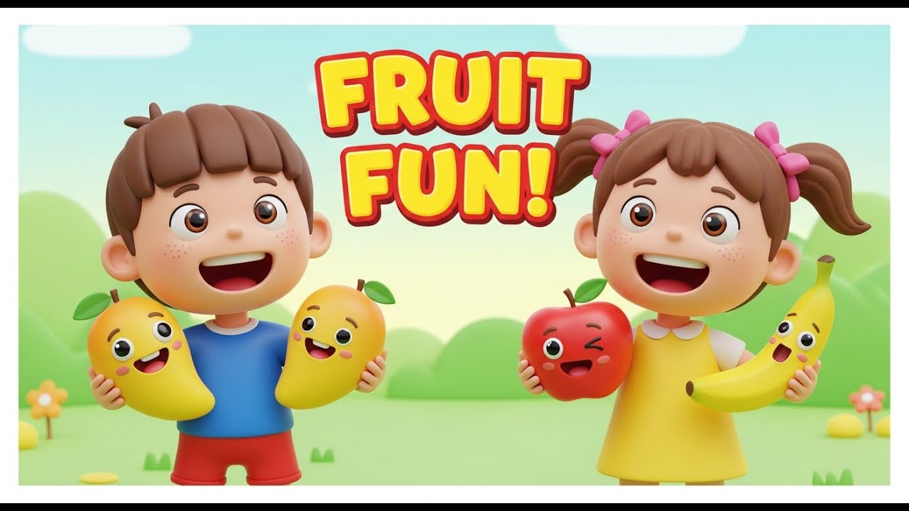 بچوں کی مزے دار غزل | پھل اور بچے | Urdu Kids Nazm