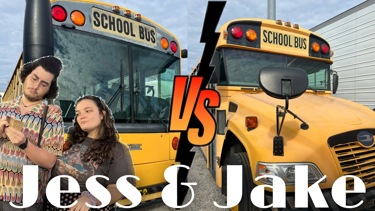 SCHOOL BUS COMPARISON | OUT WITH THE OLD!