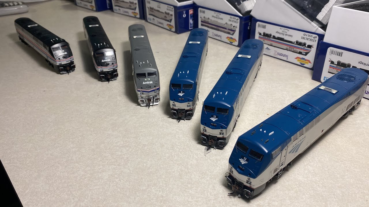 Athearn Genesis HO Amtrak P42 Unboxing & Review