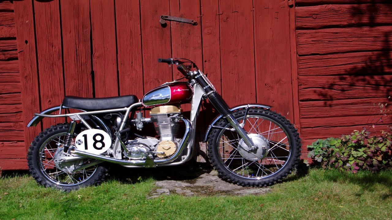 Classic Motocross   1962 Husqvarna Hedlund NH DOHC 500 cc built by Nils Hedlund in 1962.