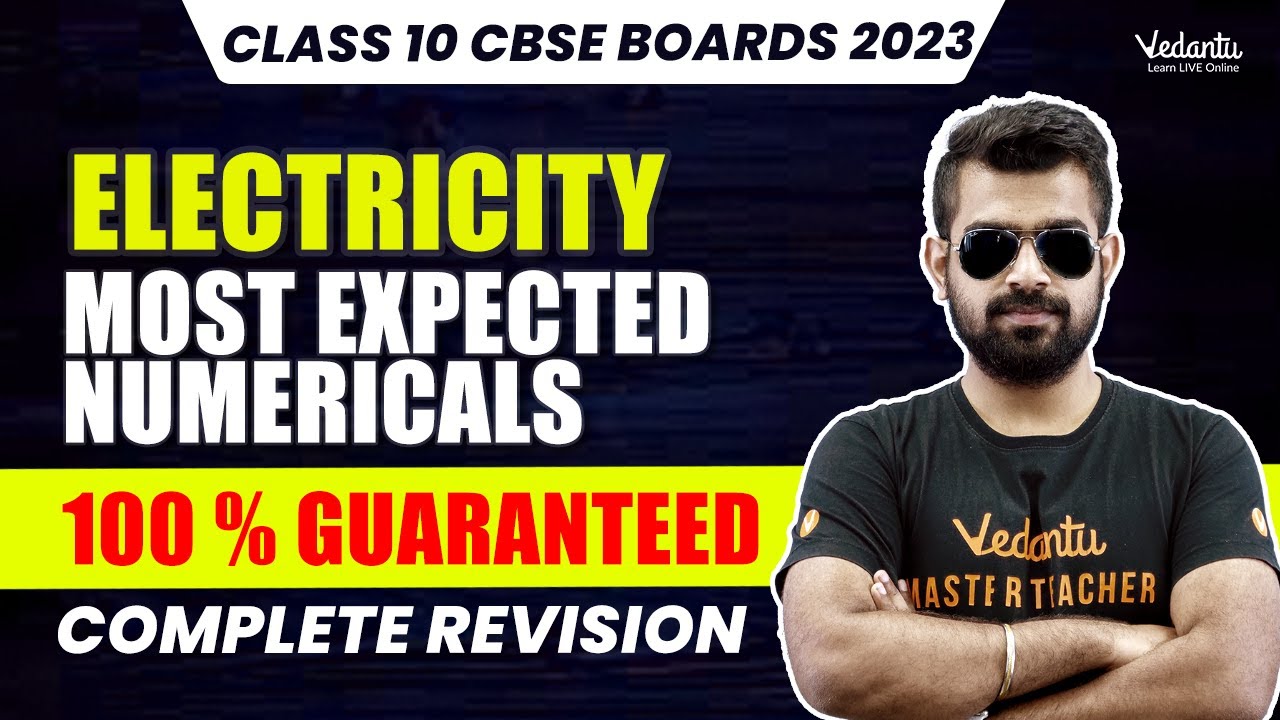 Electricity Class 10 Most Expected Numericals | Complete Revision| CBSE Boards 2023 | V Master Tamil
