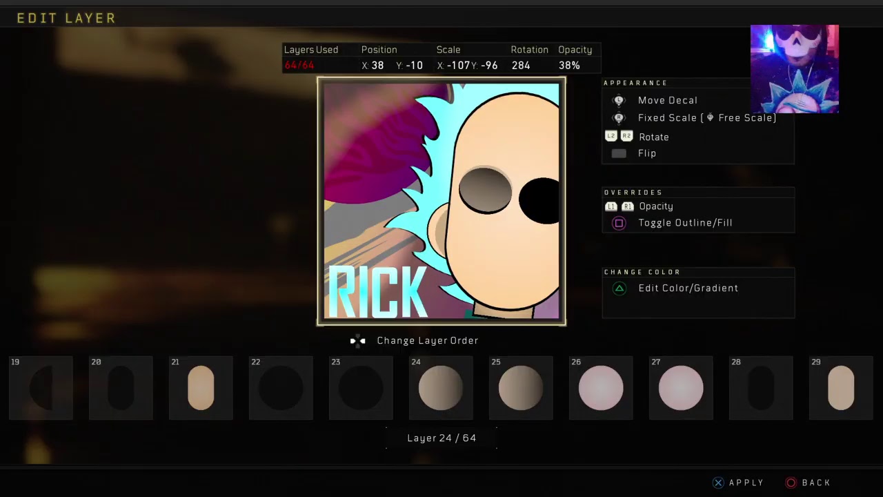 BO4 Rick emblem tutorial