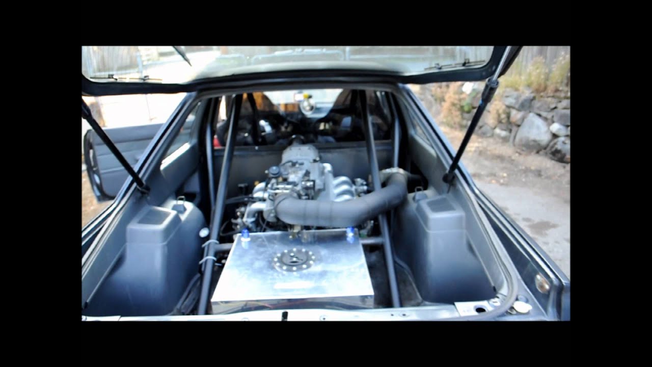 1987 Subaru Coupe Mid-mounted EG33 Supercharged