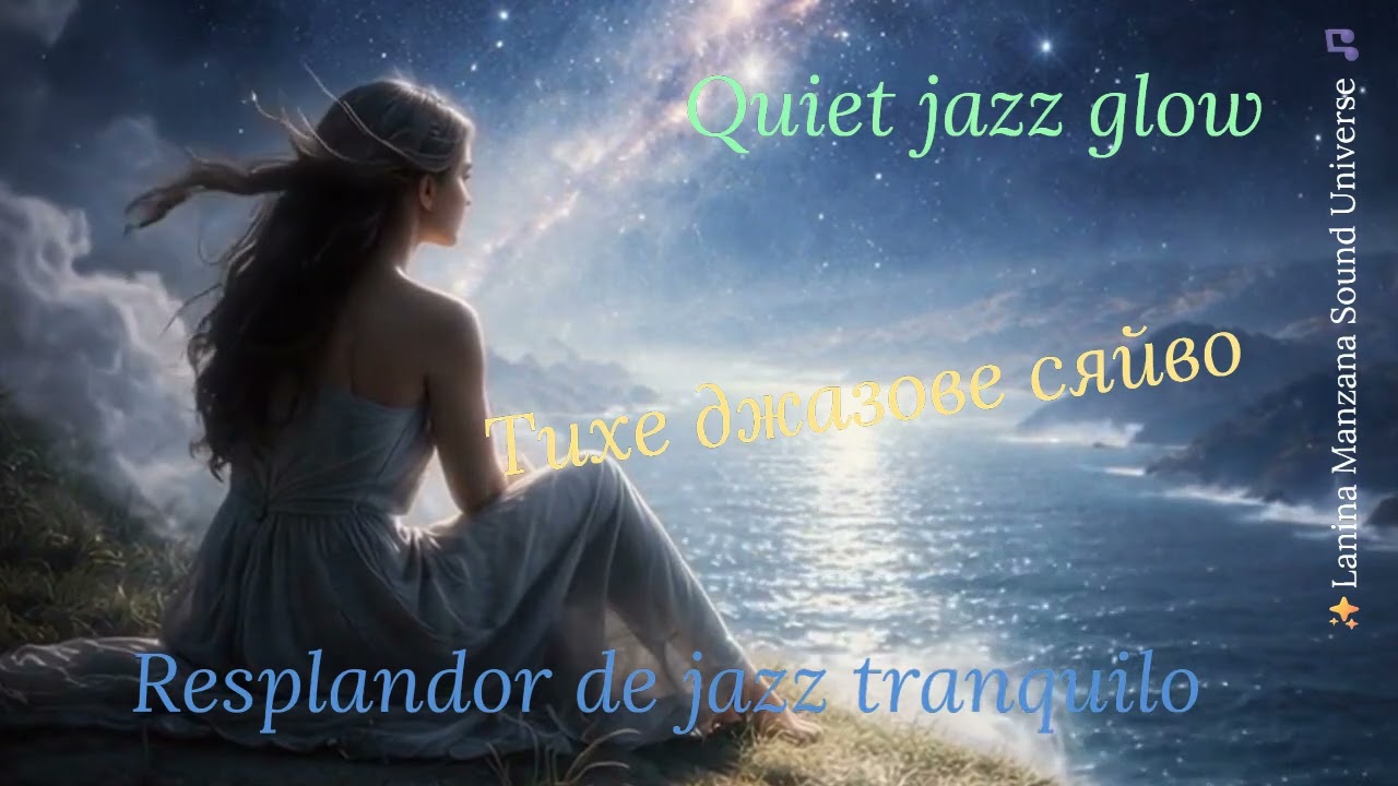 🌍Тихе джазове сяйво ✨ Quiet jazz glow ✨ Resplandor de jazz tranquilo ✨ #LaninaManzanaSoundUniverse 💖