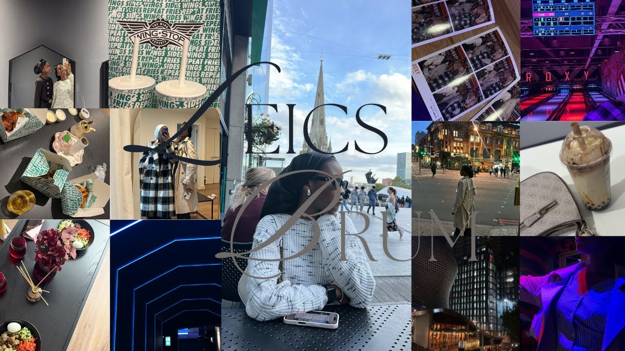 CHAOTIC BRUM & LEICESTER VLOG: Trying Wingstop + Bowling + Night Riding | UK VLOG PART 2🇬🇧
