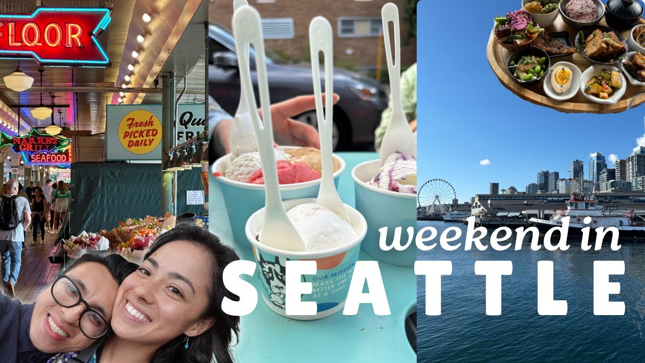 Seattle Weekend Vlog | exploring the city, local places, food recs