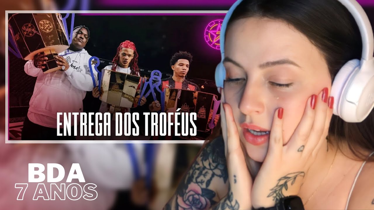 (DISCURSO EMOCIONANTE) PREMIAÇÃO DOS CAMPEÕES E MVP | BDA 7 ANOS | REACT Anna Caleg