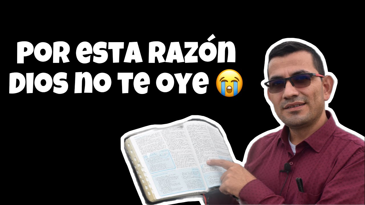 Porque Dios no oye mis oraciones? 😭😭