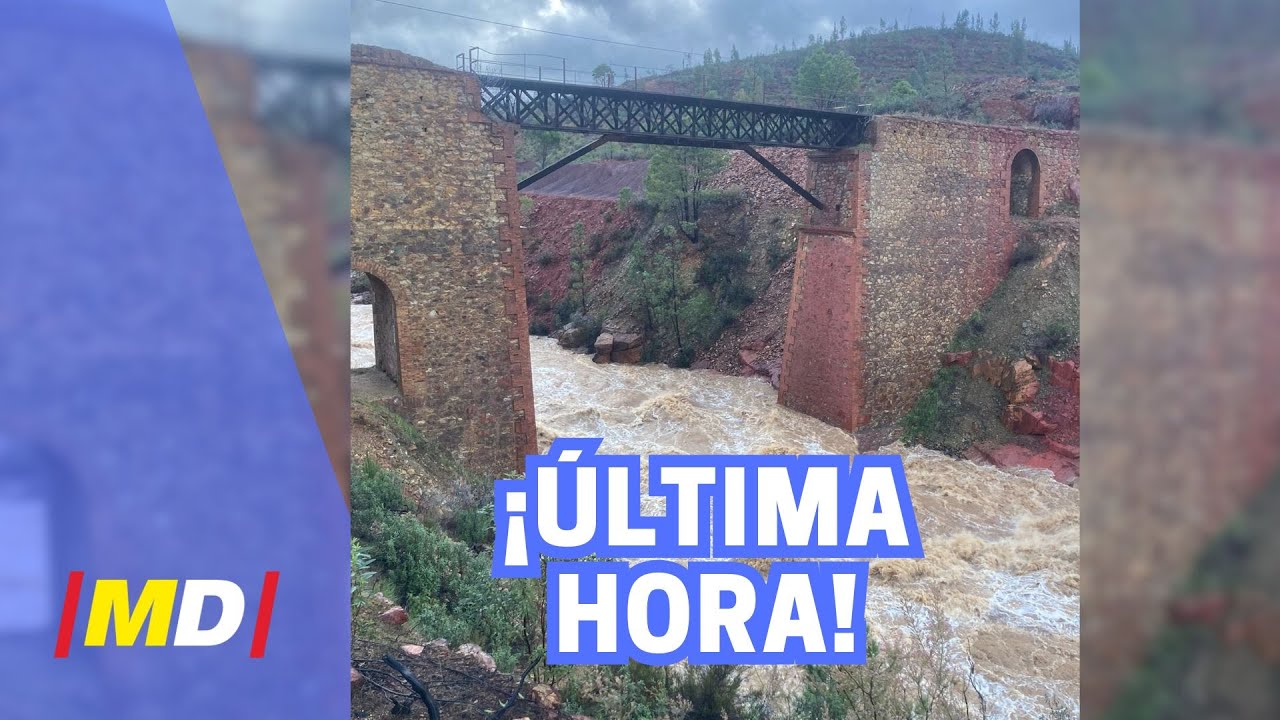 ALERTA en ANDALUCÍA: Las lluvias dejan fuertes crecidas en HUELVA y SEVILLA (río Guadiamar)