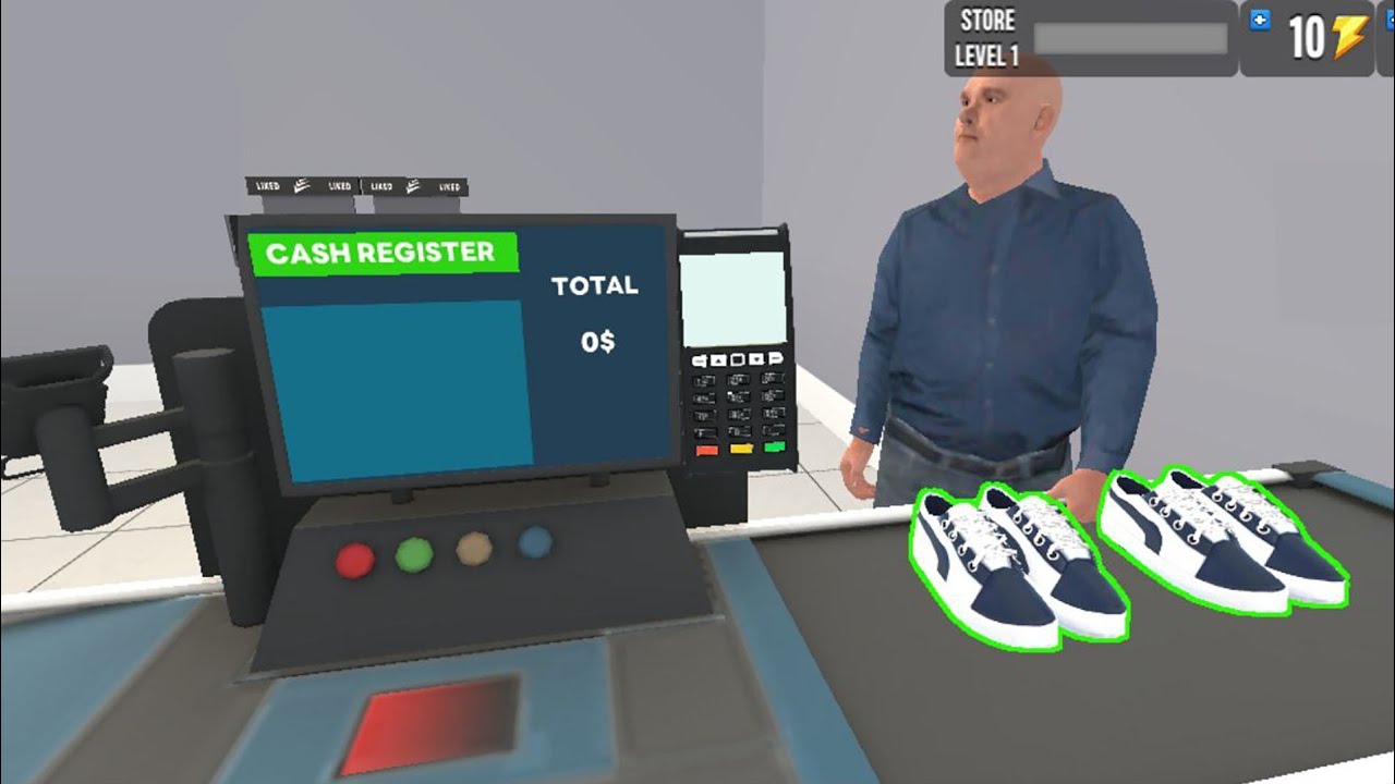 Shoe Shop Game: Market Manager XTEL., JSC HD Android Gameplay 2024