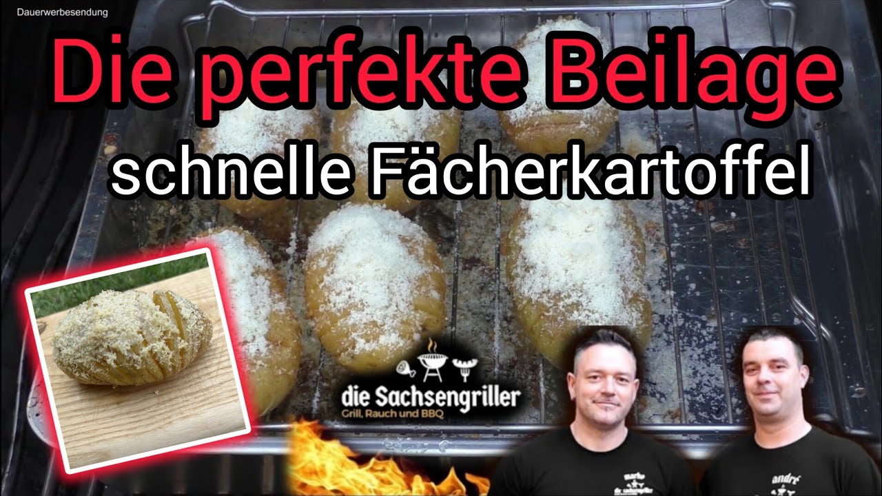 Fächerkartoffeln | Die perfekte Lösung für Grillbeilagen | Die Sachsengriller