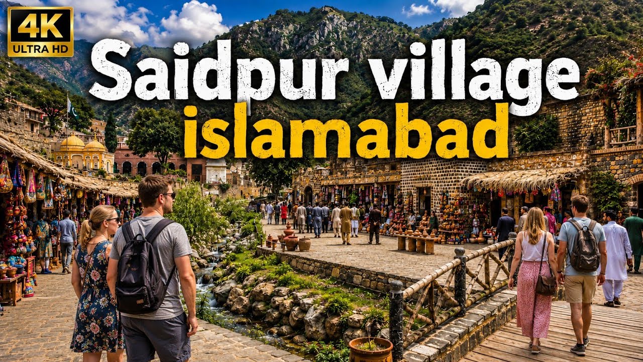 Walking Through Most Beautiful Village || Saidpur Village  Islamabad || Pakistan 🇵🇰 