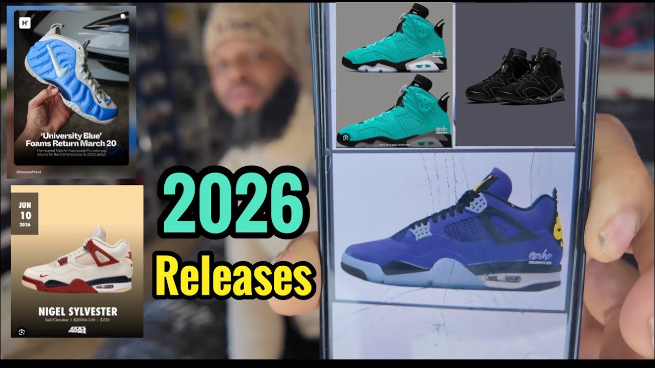 2026 Upcoming Sneaker Releases #sneakers #nike #sneakerreleases #jordans