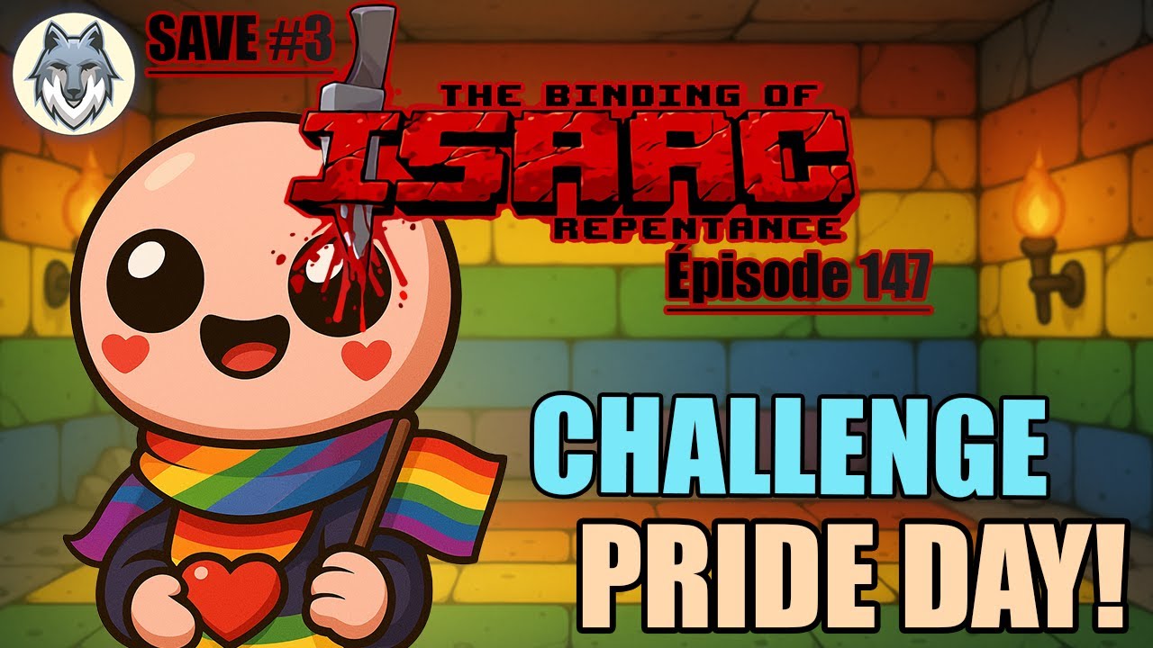 UN CHALLENGE COULEUR ARC-EN-CIEL | The Binding Of Isaac : Repentance - Save #3 (147)