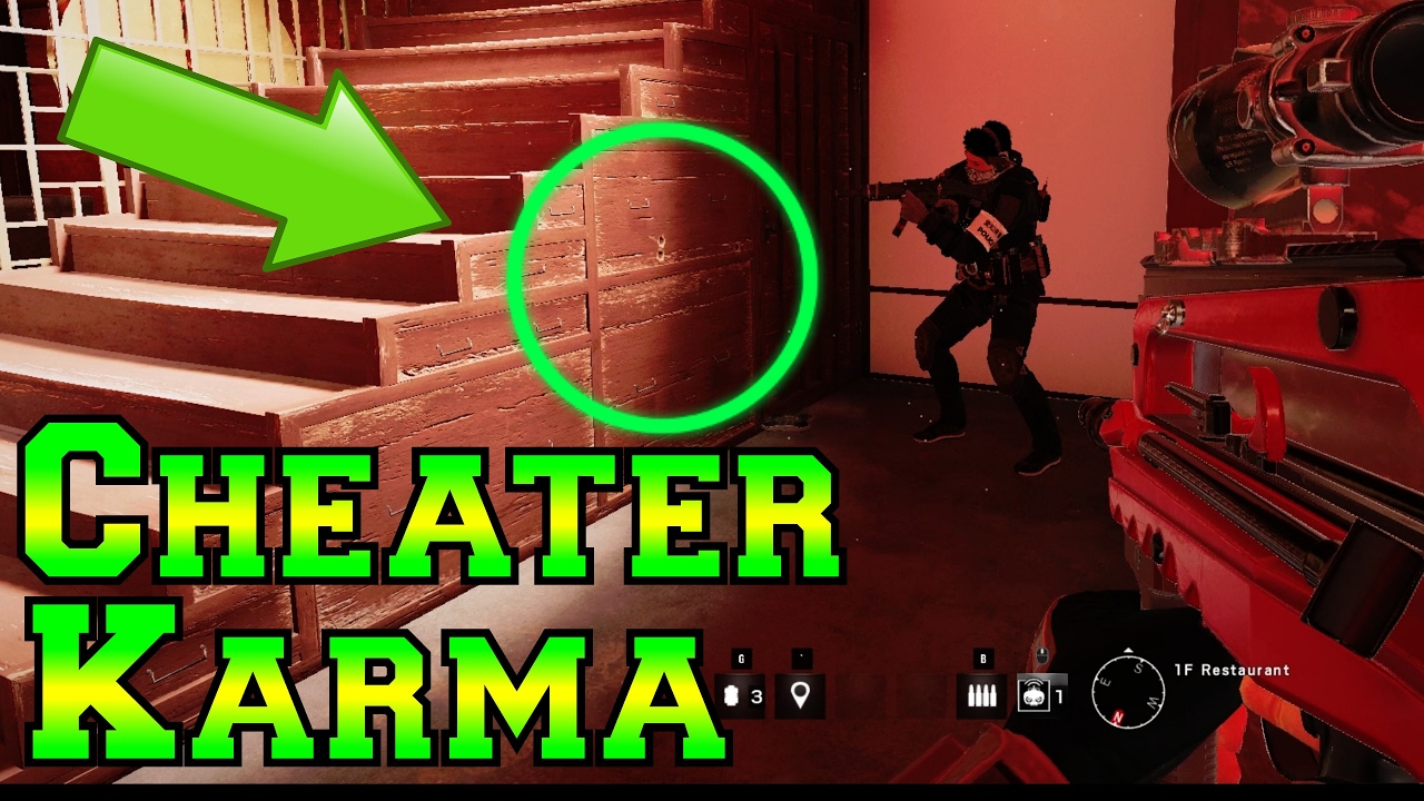 Teaching Cheaters Karma - Rainbow Six Siege