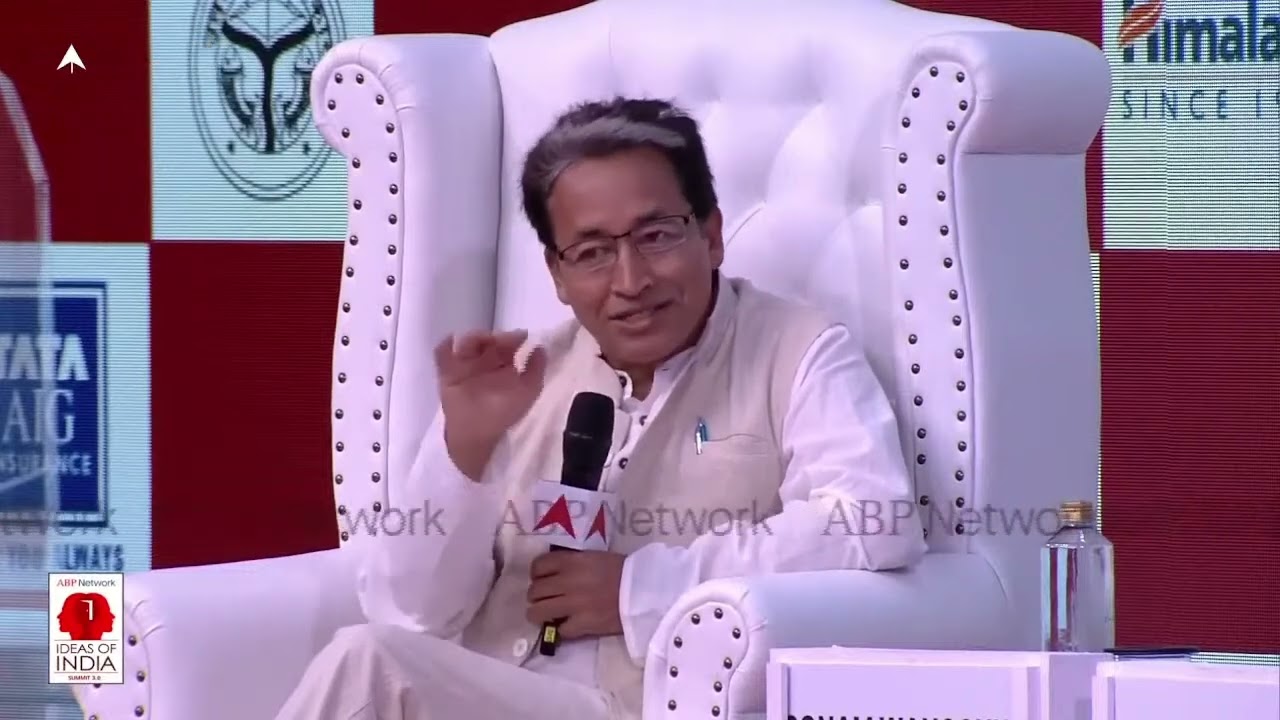 Educational Reformer Sonam Wangchuk Interview : IDEAS OF INDIA Summit 3.0 | 23 Feb 2024