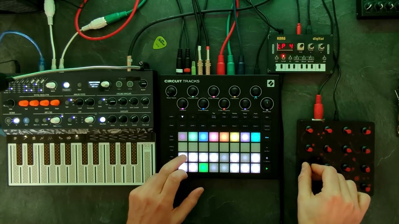 Ekzil 6th Jam: Circuit Track, Microfreak, NTS-1