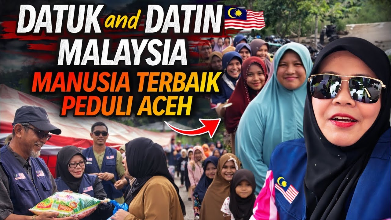 Terimakasih Datok dan Datin!! Kami Sampai Menangis Terharu Melihat Kebaikan Orang Malaysia