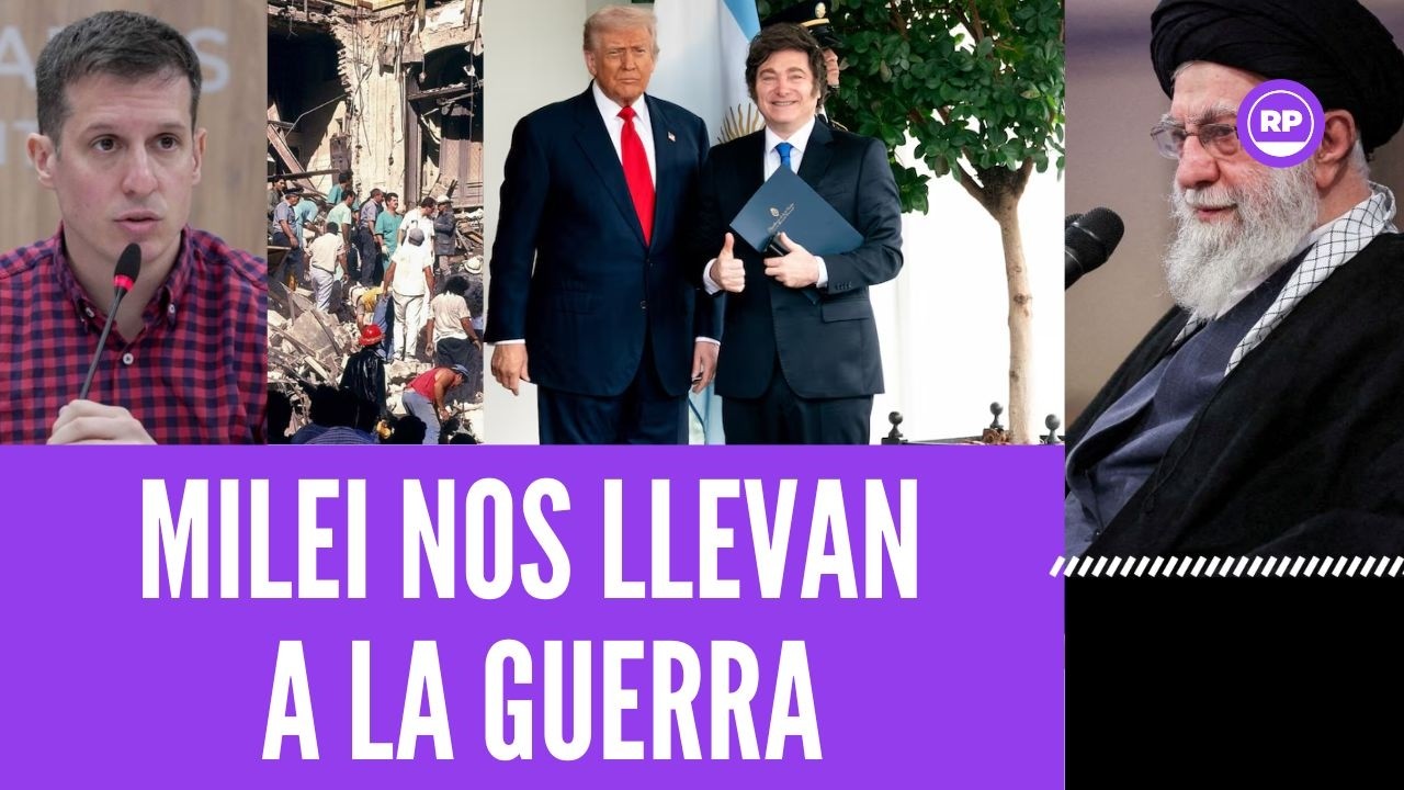 Alerta roja por la denuncia de Juan Marino sobre la guerra con Irán en la que Milei nos metió
