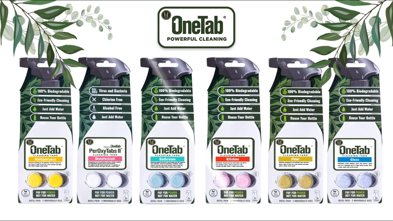 UuOneTab Eco Cleaning Tablet Revolution!