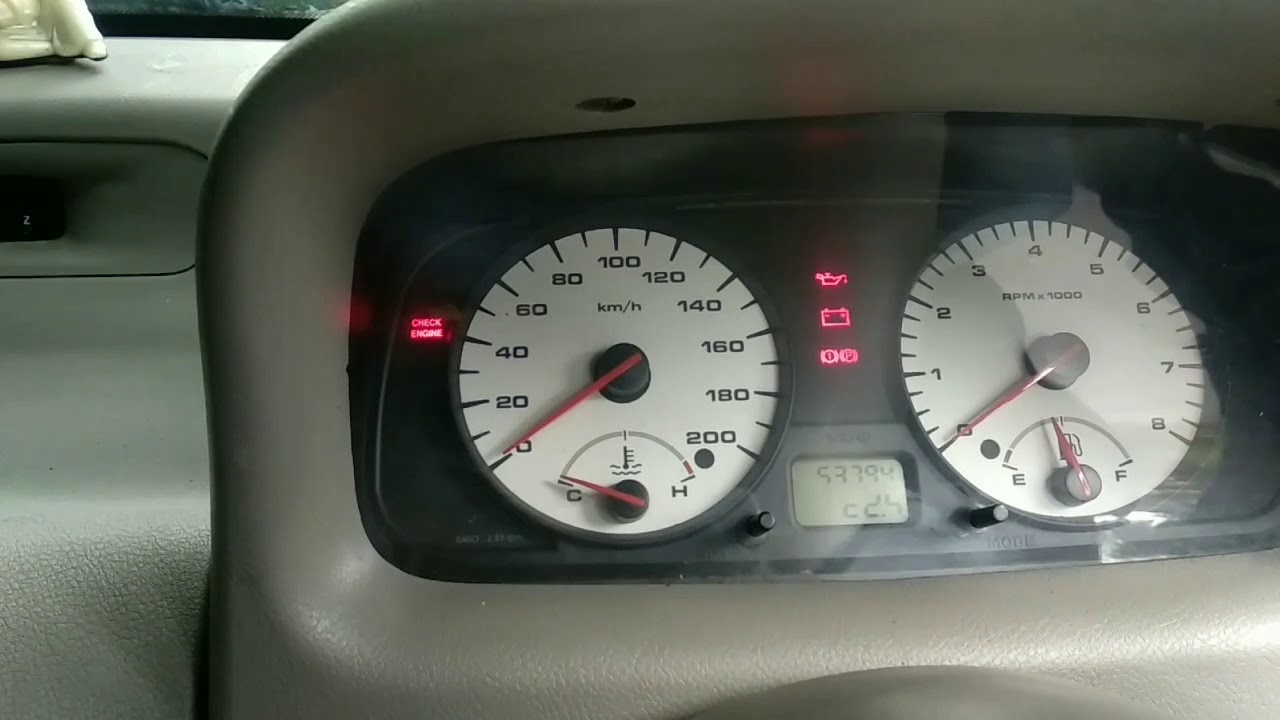 Tata Indica check engine light is on continue
