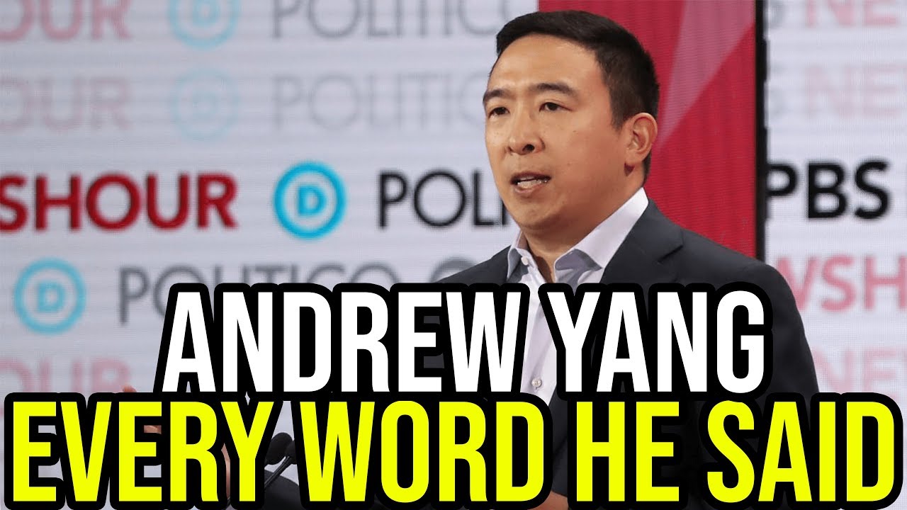 Andrew Yang 6th Democratic Debate Full Highlights | Every Word He Said