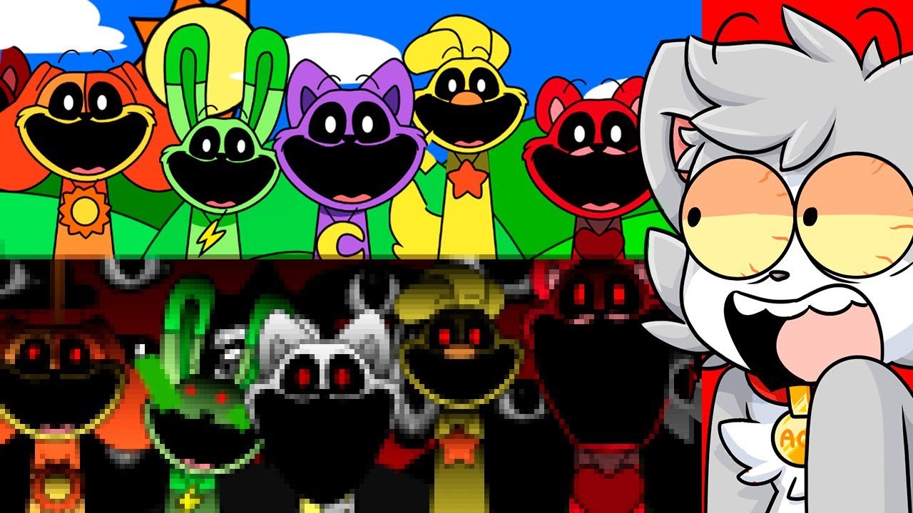 Creé los SPRUNKI de SMILING CRITTERS