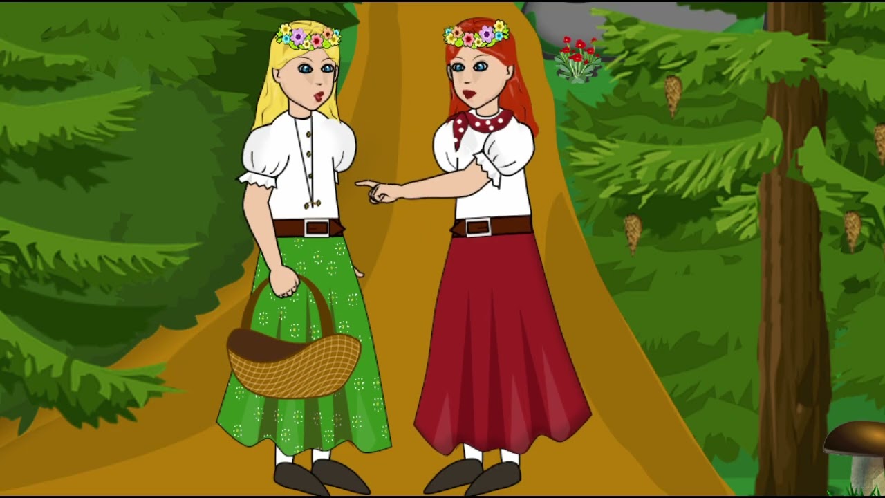 Gute Nacht Geschichten mit Benny -  Schneeweißchen und Rosenrot