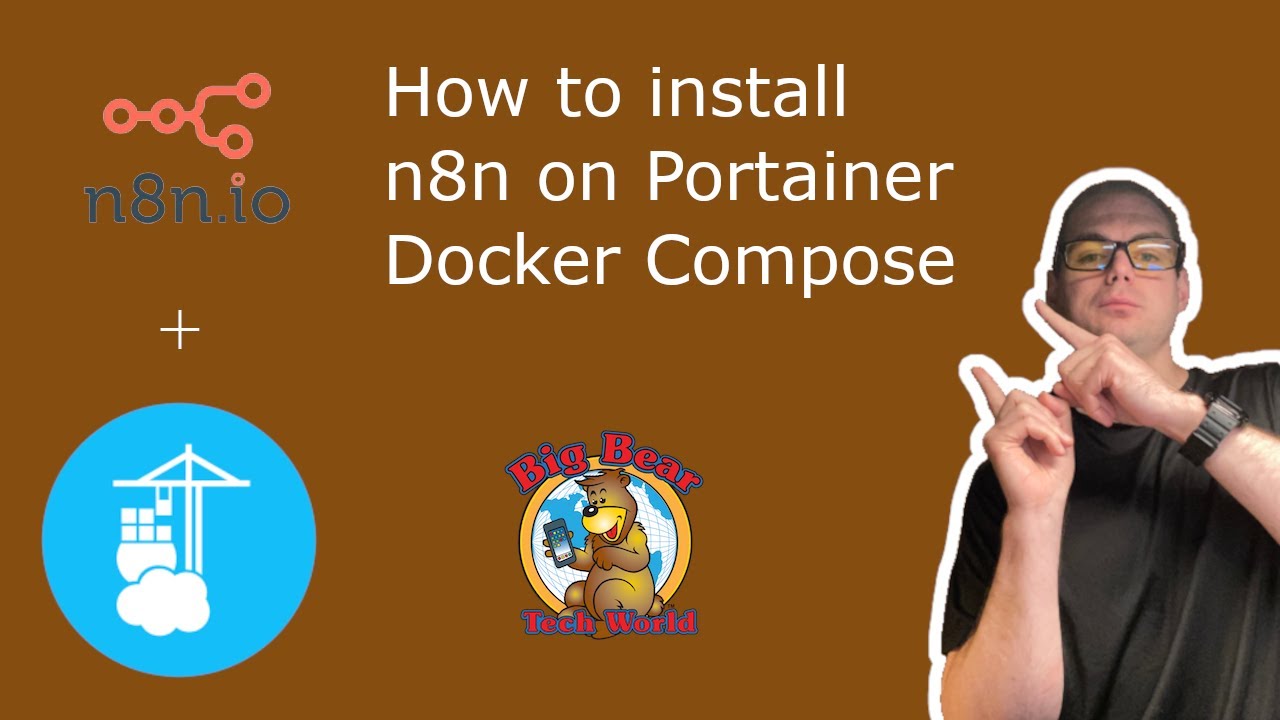 How to install n8n on Portainer/Docker Compose