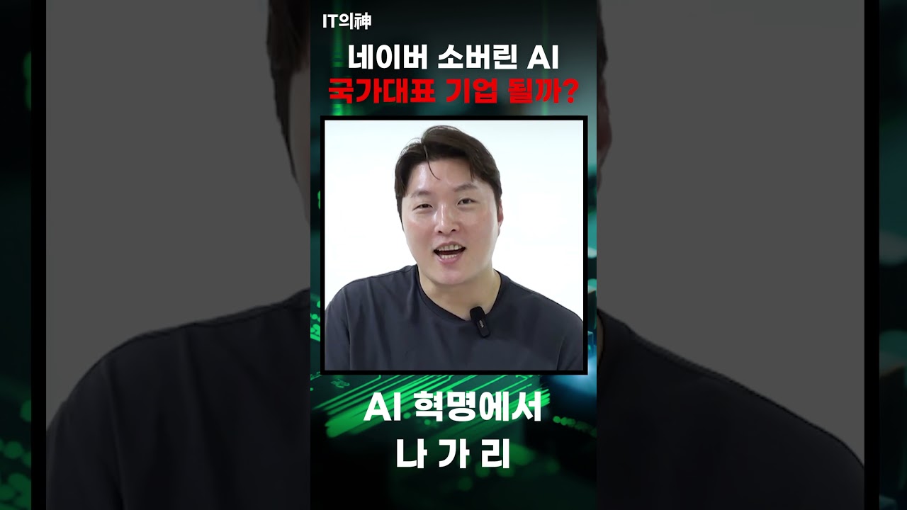 네이버 소버린 AI 국가대표 기업 될까?